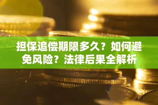武汉担保追偿期限多久？如何避免风险？法律后果全解析