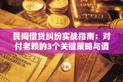 武汉民间借贷纠纷实战指南：对付老赖的3个关键策略与调解盲区解析