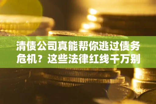 武汉清债公司真能帮你逃过债务危机？这些法律红线千万别踩