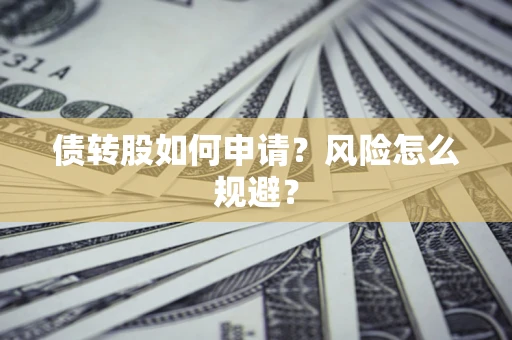 武汉债转股如何申请？风险怎么规避？