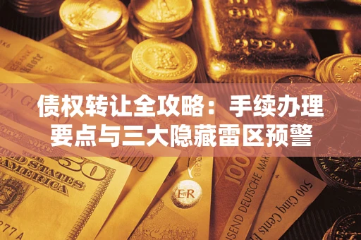 武汉债权转让全攻略：手续办理要点与三大隐藏雷区预警